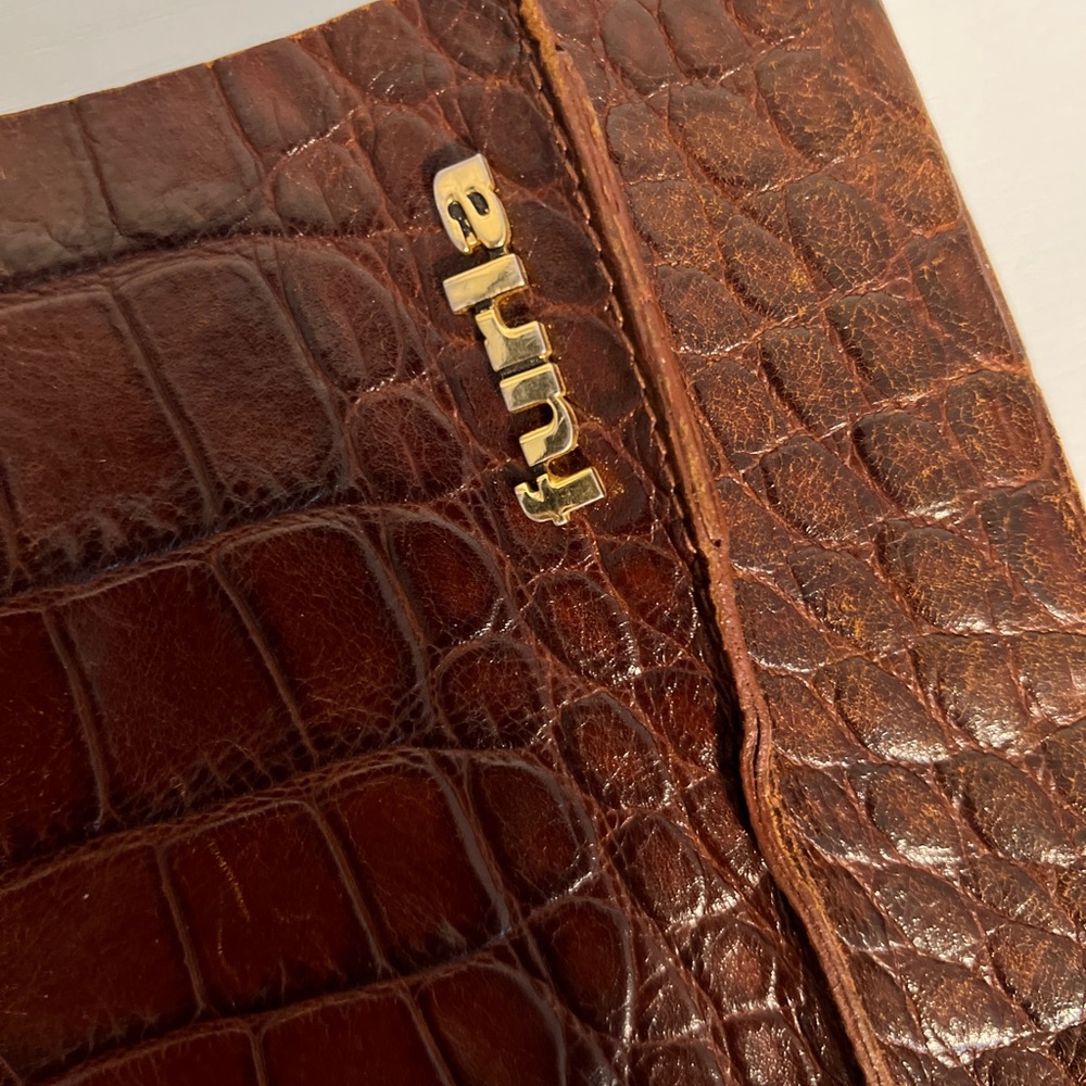 Vintage Furla Leather Work Tote